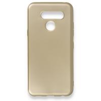 Newface LG Q60 Kılıf First Silikon - Gold