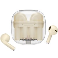 Newface LS-09 Bluetooth 5.3 TWS Kablosuz Airpods Kulaklık - Krem