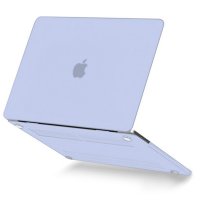 Newface Macbook Pro 14.2 2021 Macbook Buzlu Kapak - Lila