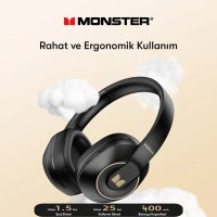 Newface Monster XKH01 Kulak Üstü Kablosuz Kulaklık - Beyaz