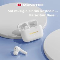 Newface Monster XKT02 Bluetooth Kulaklık - Beyaz