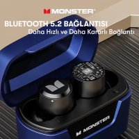 Newface Monster XKT05 Bluetooth Kulaklık - Mavi