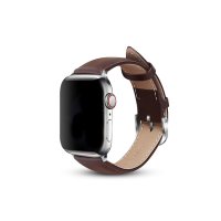 Newface Apple Watch Ultra 49mm NL26 Deri Kordon - Kahverengi