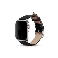 Newface Apple Watch Ultra 49mm NL26 Deri Kordon - Siyah