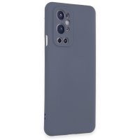 Newface One Plus 9 Pro Kılıf Nano içi Kadife Silikon - Gri