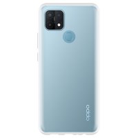 Newface Oppo A15 Kılıf Lüx Şeffaf Silikon