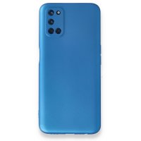 Newface Oppo A52 Kılıf First Silikon - Mavi