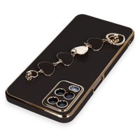 Newface Oppo A54 4G Kılıf Esila Silikon - Siyah