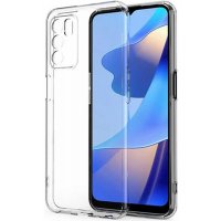 Newface Oppo A55 Kılıf Lüx Şeffaf Silikon