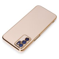 Newface Oppo A55 Kılıf Volet Silikon - Pembe