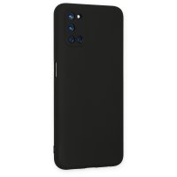 Newface Oppo A72 Kılıf Nano içi Kadife Silikon - Siyah