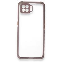 Newface Oppo A73 Kılıf Miami Şeffaf Silikon - Açık Mor
