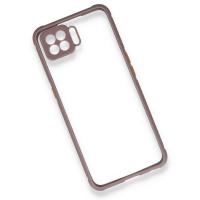 Newface Oppo A73 Kılıf Miami Şeffaf Silikon - Açık Mor