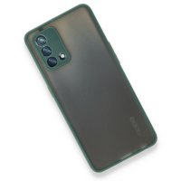 Newface Oppo A74 4G Kılıf Montreal Silikon Kapak - Yeşil