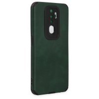 Newface Oppo A9 2020 Kılıf Loop Deri Silikon - Yeşil