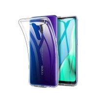 Newface Oppo A9 2020 Kılıf Lüx Şeffaf Silikon