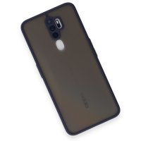 Newface Oppo A9 2020 Kılıf Montreal Silikon Kapak - Lacivert