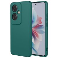 Newface Oppo Reno 11F Kılıf First Silikon - Koyu Yeşil