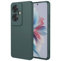 Newface Oppo Reno 11F Kılıf First Silikon - Koyu Yeşil