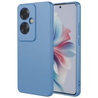 Newface Oppo Reno 11F Kılıf First Silikon - Mavi