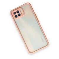 Newface Oppo Reno 4 Lite Kılıf Montreal Silikon Kapak - Pembe