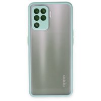 Newface Oppo Reno 5 Lite Kılıf Montreal Silikon Kapak - Turkuaz