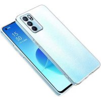 Newface Oppo Reno 6 Kılıf Lüx Şeffaf Silikon