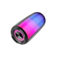 Newface Pluse 6 Mikrofonlu RGB Kablosuz Hoparlör - Siyah