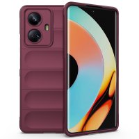 Newface Realme 10 Pro 5G Kılıf Optimum Silikon - Bordo