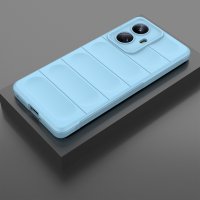 Newface Realme 10 Pro 5G Kılıf Optimum Silikon - Sky Blue