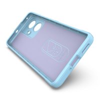 Newface Realme 10 Pro 5G Kılıf Optimum Silikon - Sky Blue