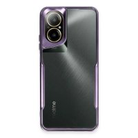 Newface Realme 12 Lite Kılıf Boyi Silikon Kapak - Derin Mor