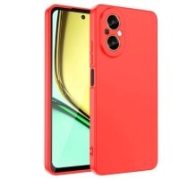 Newface Realme 12 Lite Kılıf First Silikon - Kırmızı