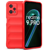 Newface Realme 9 Pro 5G Kılıf Optimum Silikon - Kırmızı