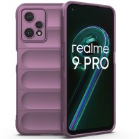 Newface Realme 9 Pro 5G Kılıf Optimum Silikon - Mor