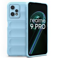 Newface Realme 9 Pro 5G Kılıf Optimum Silikon - Sky Blue