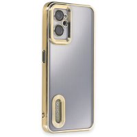 Newface Realme 9i 4G Kılıf Slot Silikon - Gold
