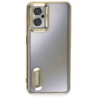 Newface Realme 9i 4G Kılıf Slot Silikon - Gold