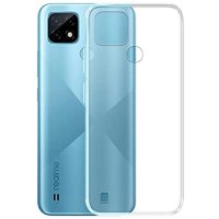 Newface Realme C25 Kılıf Lüx Şeffaf Silikon