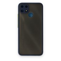 Newface Realme C25 Kılıf Montreal Silikon Kapak - Lacivert