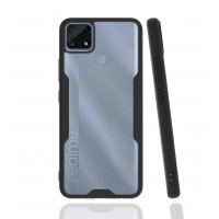 Newface Realme C25s Kılıf Platin Silikon - Siyah