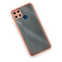 Newface Realme C25s Kılıf Montreal Silikon Kapak - Pembe