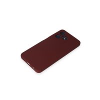 Newface Realme C53 Kılıf Nano içi Kadife Silikon - Bordo