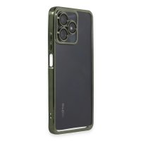 Newface Realme C53 Kılıf Razer Lensli Silikon - Yeşil