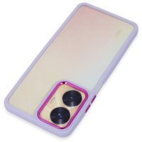 Newface Realme C55 Kılıf Dora Kapak - Lila