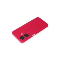 Newface Realme C55 Kılıf Nano içi Kadife Silikon - Pembe