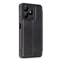 Newface Realme Note 50 4G Kılıf Flip Cover - Siyah