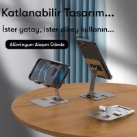 Newface S116 Telefon Tablet Standı - Gümüş