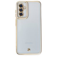 Newface Samsung Galaxy A04S Kılıf Liva Lens Silikon - Beyaz