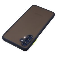 Newface Samsung Galaxy A04S Kılıf Montreal Silikon Kapak - Lacivert